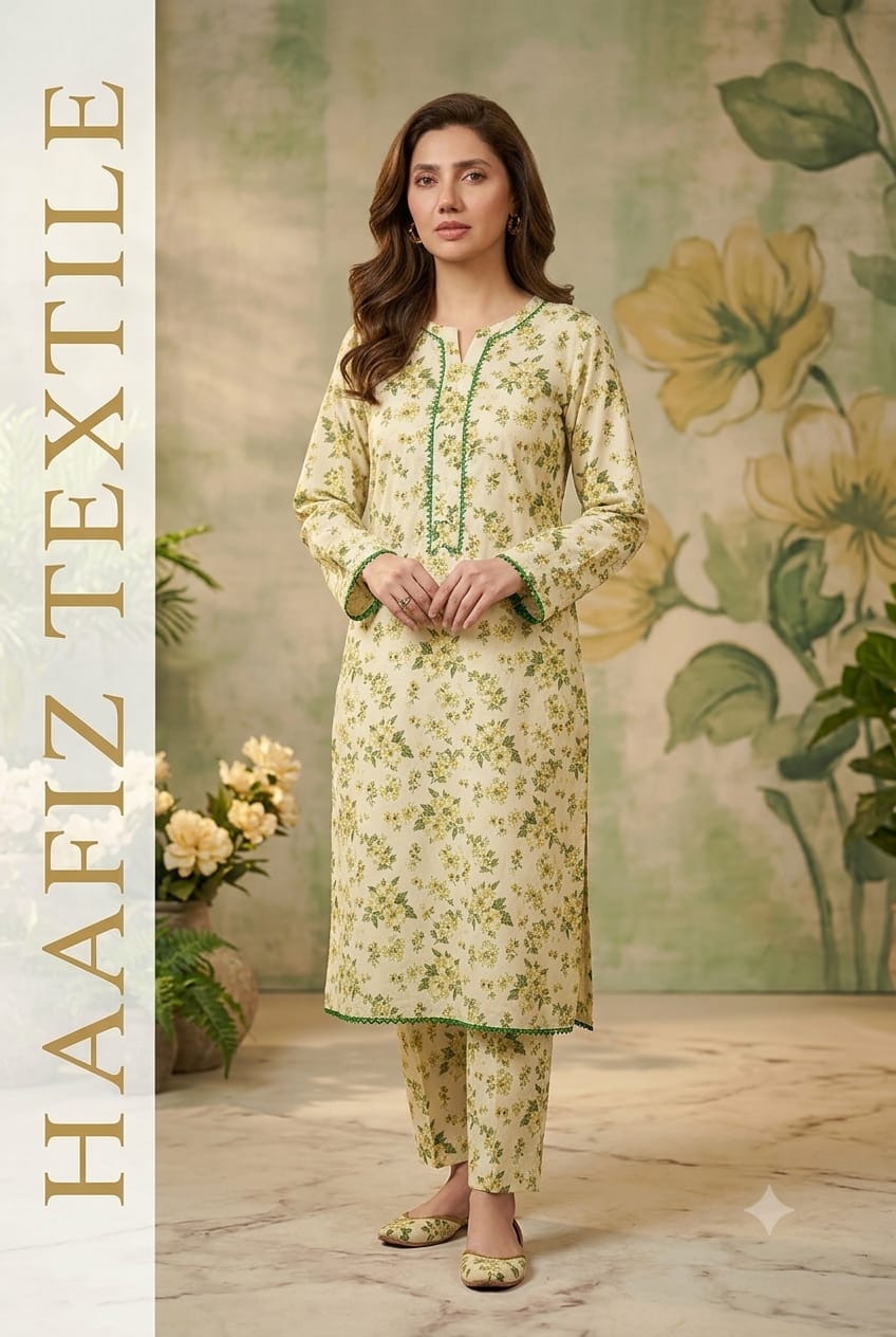 ✨ Hafiz Textile 2 Pcs Collection 👗  Discover premium Hafiz Textile 2-piece stitched suits only at ALISH FASHION. 🌸