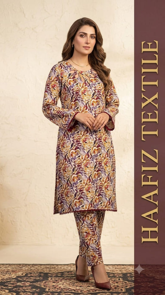 ✨ Hafiz Textile 2 Pcs Collection 👗  Discover premium Hafiz Textile 2-piece stitched suits only at ALISH FASHION. 🌸