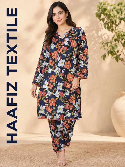 ✨ Hafiz Textile 2 Pcs Collection 👗  Discover premium Hafiz Textile 2-piece stitched suits only at ALISH FASHION. 🌸