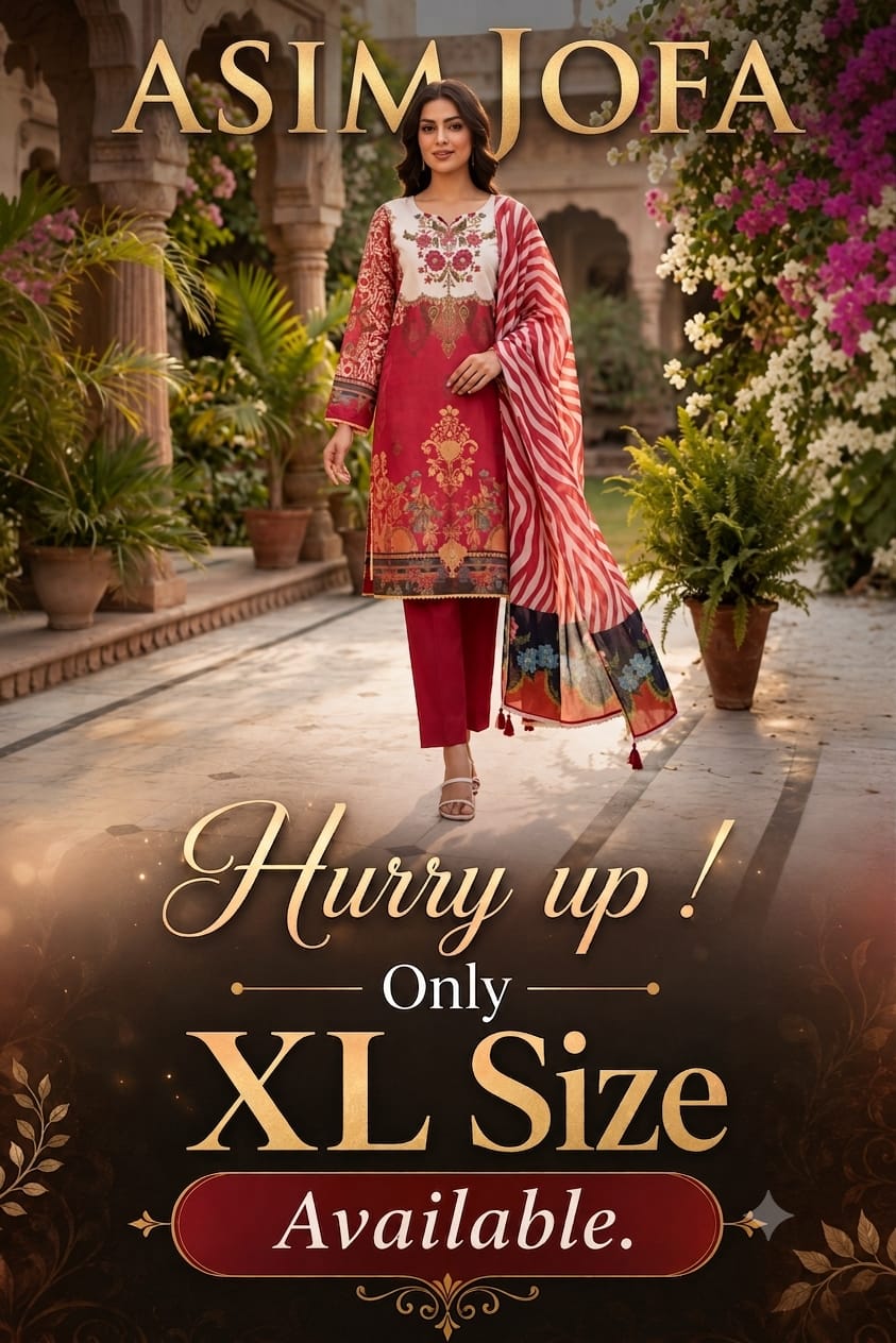 🔥 Asim Jofa Exclusive Clearance | Don't Miss Out ✨