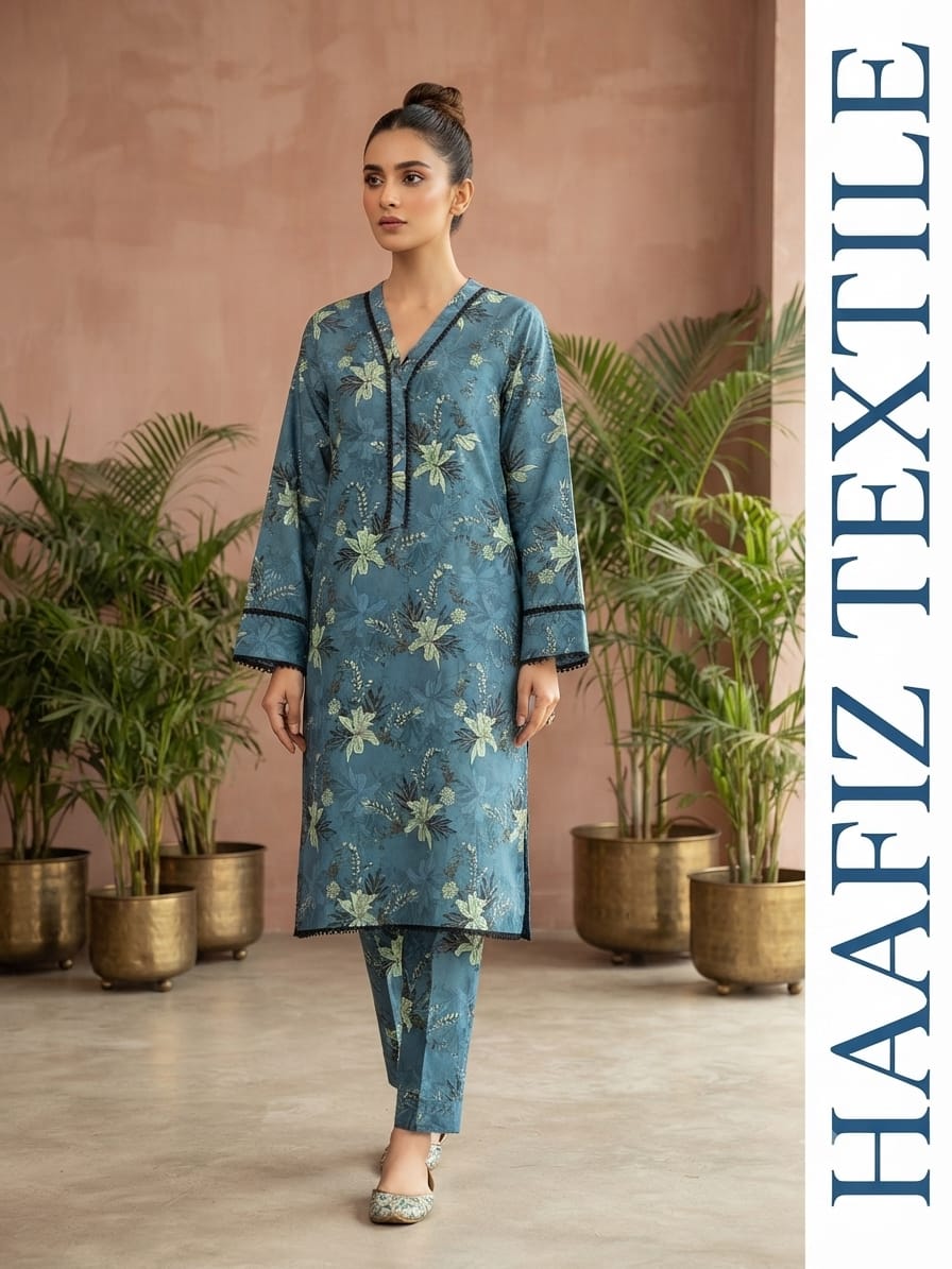 ✨ Hafiz Textile 2 Pcs Collection 👗  Discover premium Hafiz Textile 2-piece stitched suits only at ALISH FASHION. 🌸