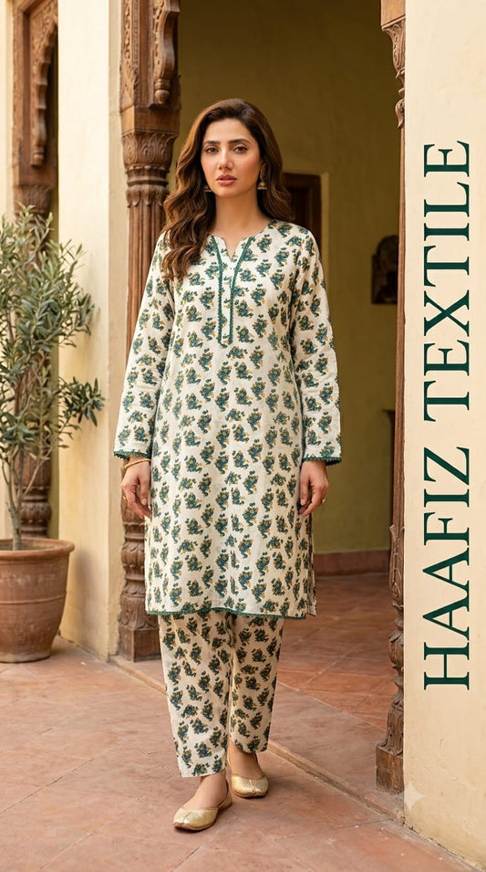 ✨ Hafiz Textile 2 Pcs Collection 👗  Discover premium Hafiz Textile 2-piece stitched suits only at ALISH FASHION. 🌸