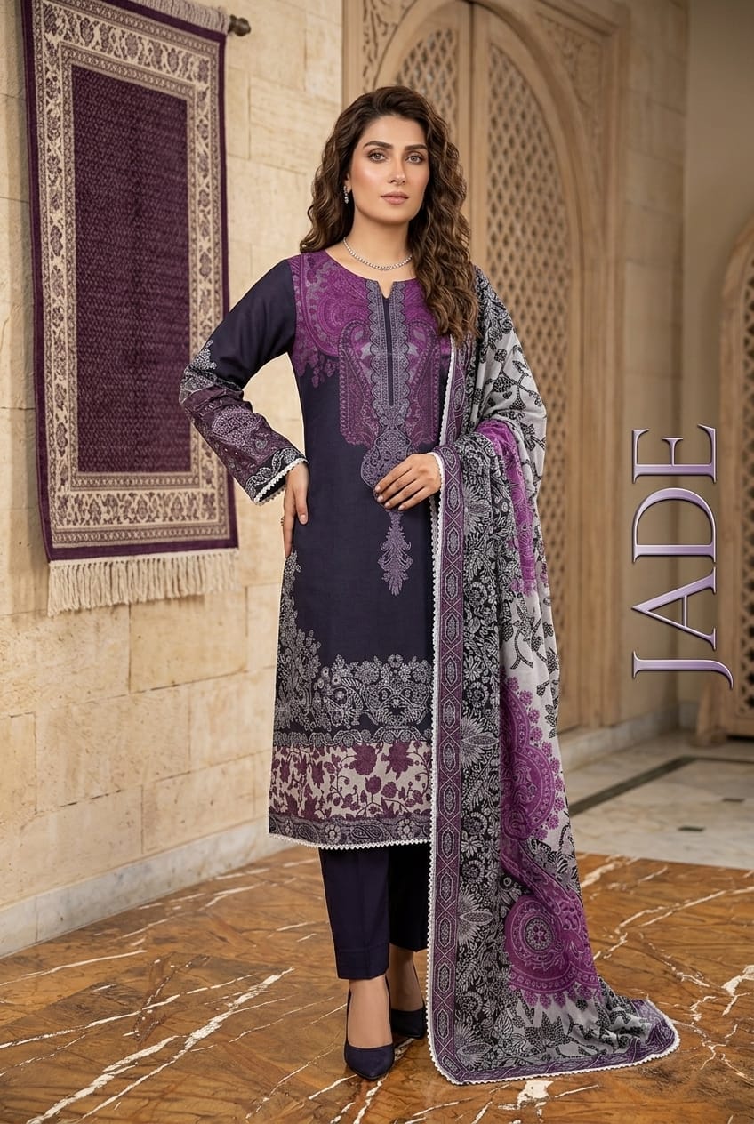💚 Jade 3 Pcs Collection ✨  Discover the beauty of rich jade tones with our premium stitched 3-piece suits, designed to bring elegance, comfort, and timeless sophistication to your wardrobe. Perfect for every occasion, only at ALISH FASHION. 🌸👗